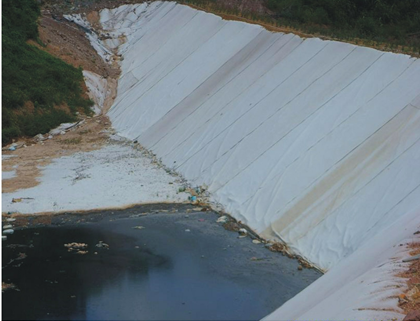 Geotextile المركب والأغشية الأرضية