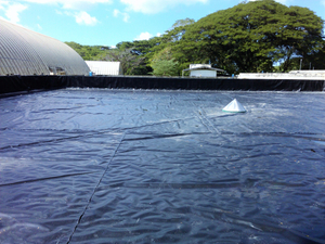 40 مل غشاء HDPE للزراعة المائية