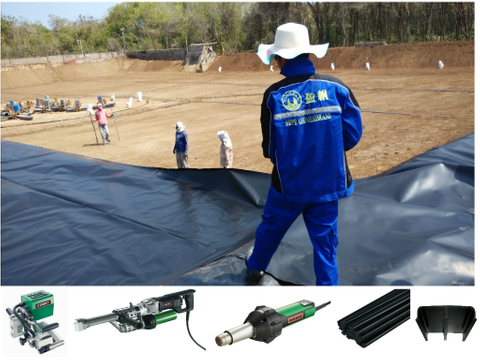 40 مل غشاء HDPE للزراعة المائية