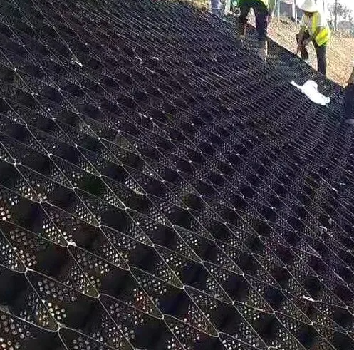 شبكة العشب البوليمر HDPE Geocell للتحكم في التآكل